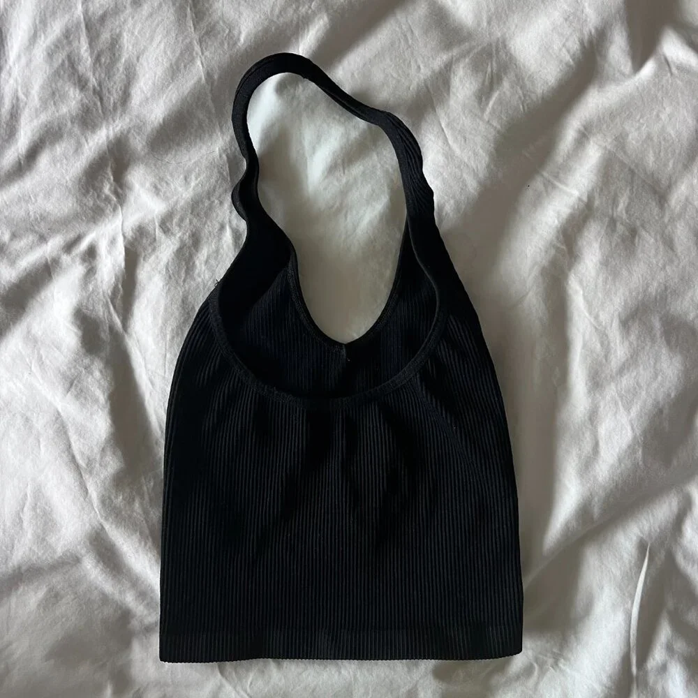Urban Outfitters | Stretchy Cropped Halter - Picture 2 of 4